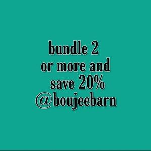 20% off when you BUNDLE